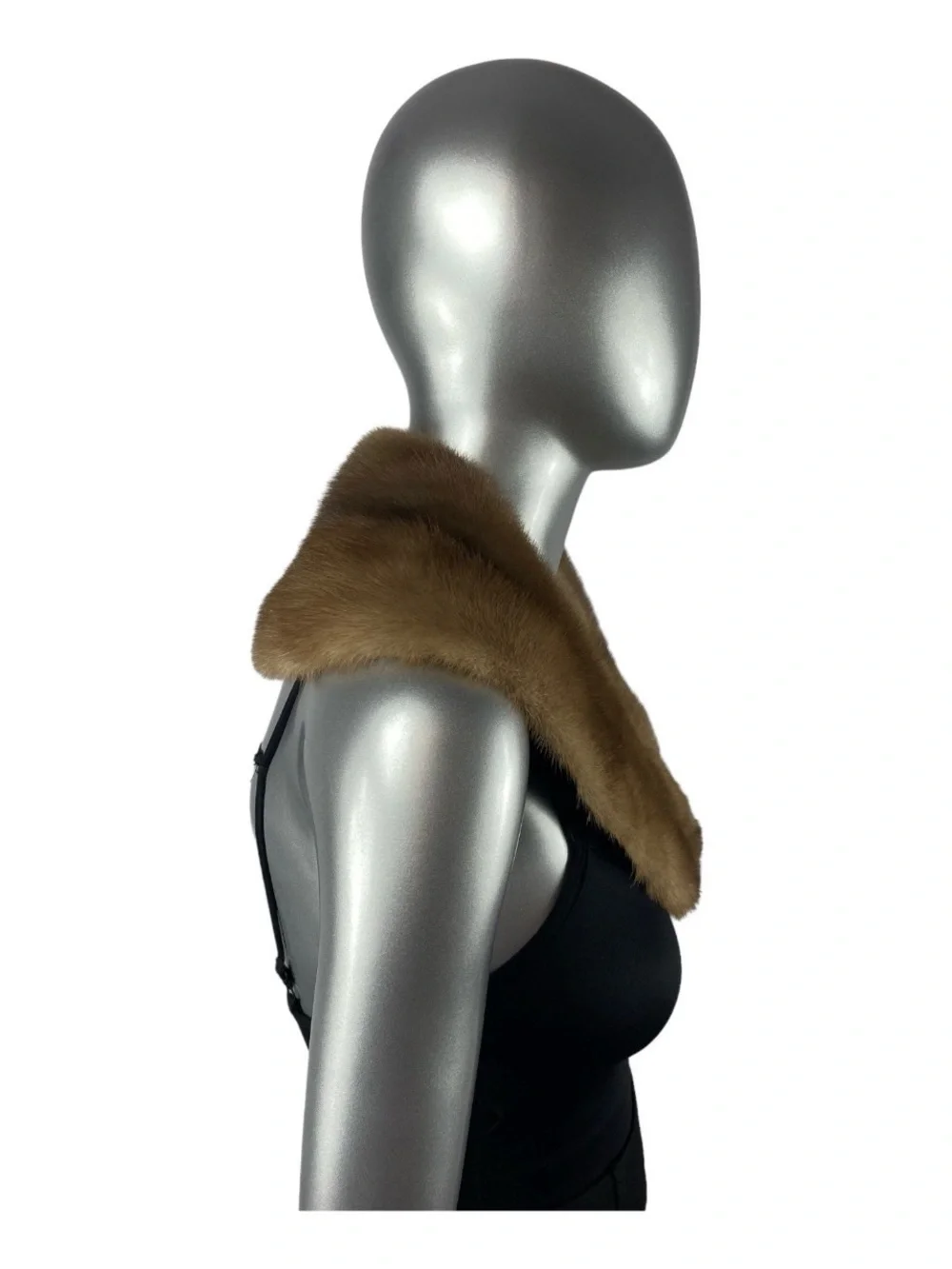 Pastel MINK Shawl Collar, 36”L, Certified Vintage Fur